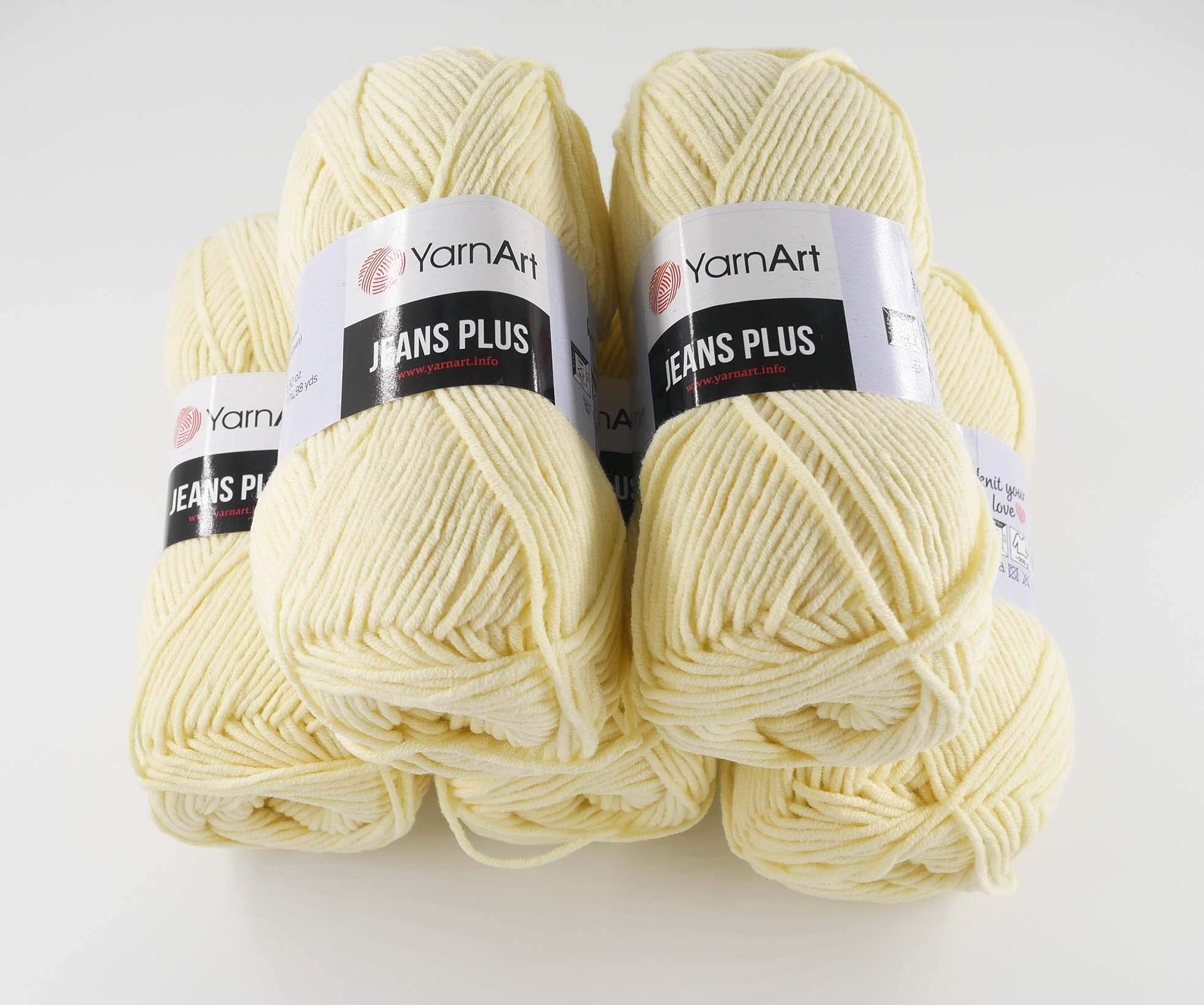 YarnArt El Örgü İpi JEANS PLUS, 88, 5x100 gr