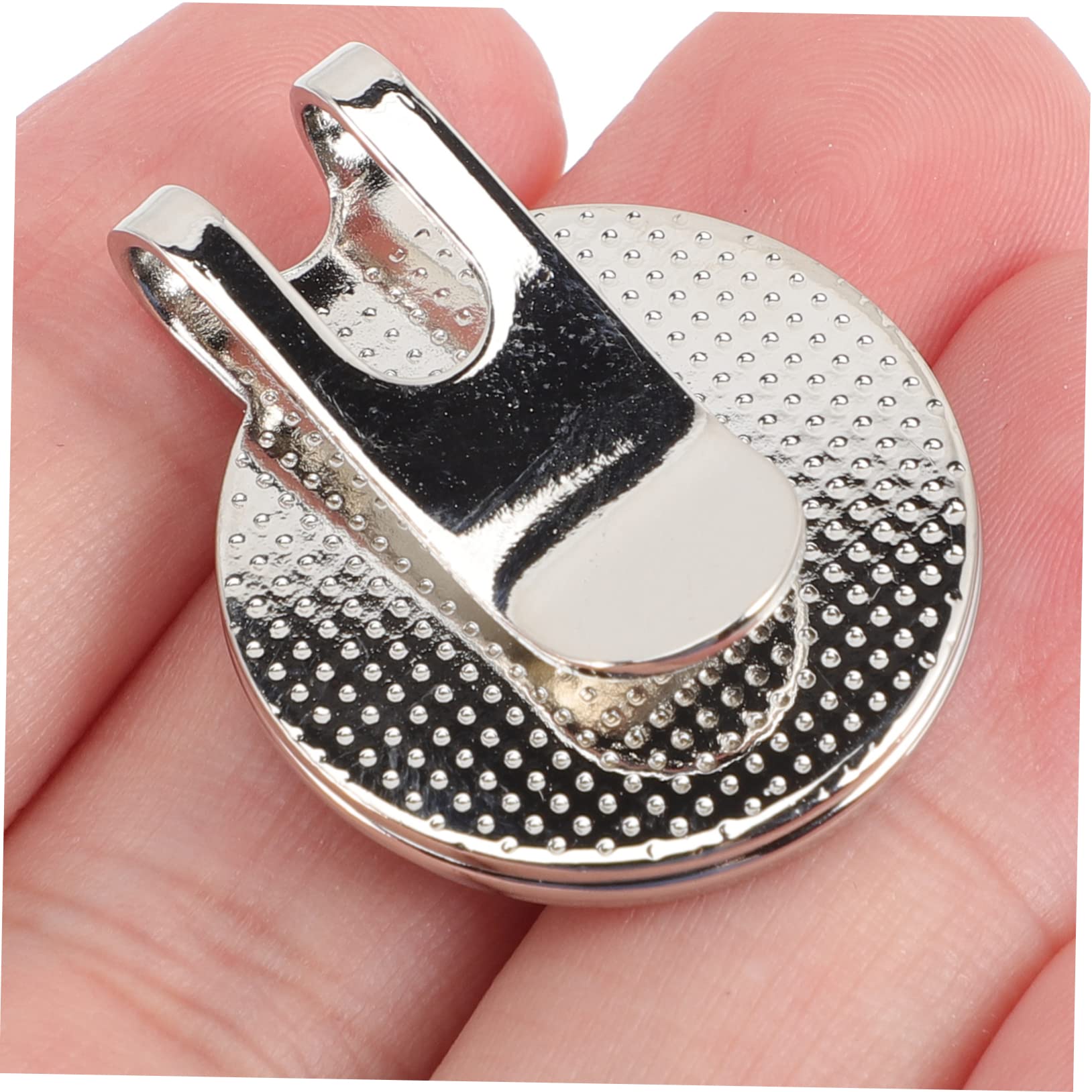 HANABASS Alloy Ball Marker Tragbarer Golf Hut Clip mit Dekorativem Ballmarker für Golfzubehör für für Golfer