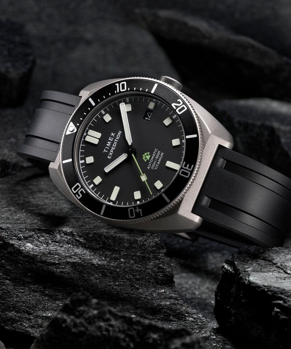 Timex Herren Analog Automatik Armbanduhr Expedition Pioneer