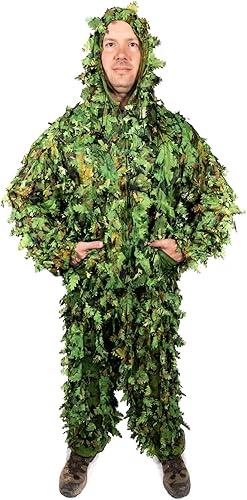 Arcturus 3D Leafy Ghillie Suit, traje con camuflaje de hojas.