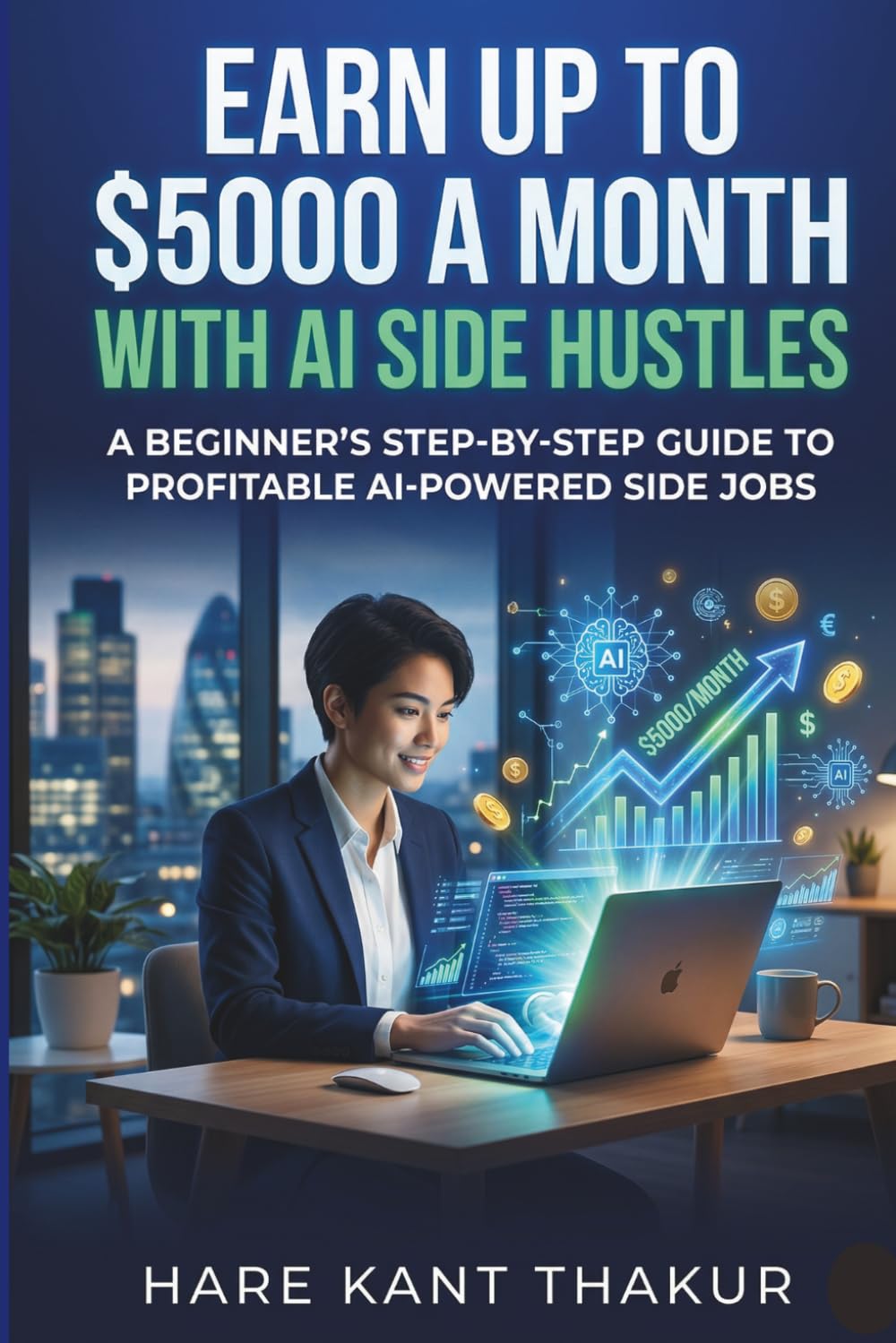 Earn Up to $5000 a Month with AI Side Hustles: A Beginner’s Step-by-Step Guide to Profitable AI-Powered Side Jobs