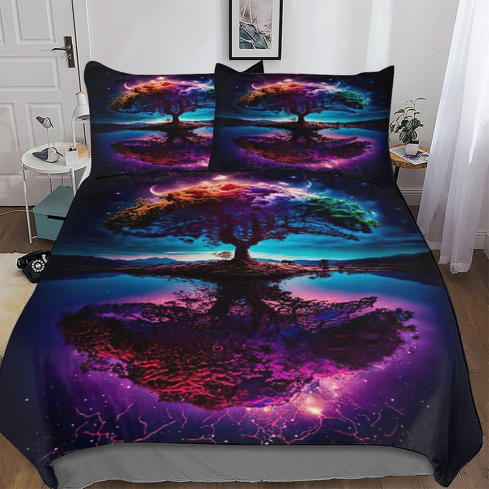 Housse de couette cosmique pour une chambre d'adulte ou d'ado cocooning