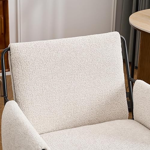 Miniatura 4 de Kidol & Shellder Silla de oficina en casa giratoria 002 silla de escritorio sin brazos, silla de oficina tapizada de piel sintética, sillas de