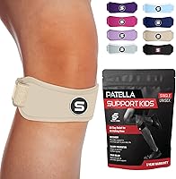 Vista 18 de Sleeve Stars - Correa de soporte para tendón rotuliano de marca sueca para mujeres y hombres, rodillera Osgood Schlatter eficaz para jóvenes