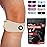 Sleeve Stars Swedish Brand Patellar Tendon Support Strap for Women & Men Effective Osgood Schlatter Knee Brace Youth & Kids Knee Brace with 3 Adjustable Length fits 7-15 (Single/Beige/Kids)