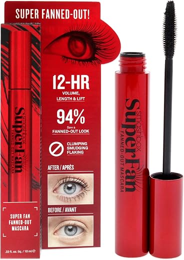 Smashbox Smashbox SuperFan Fanned-Out Mascara - Black