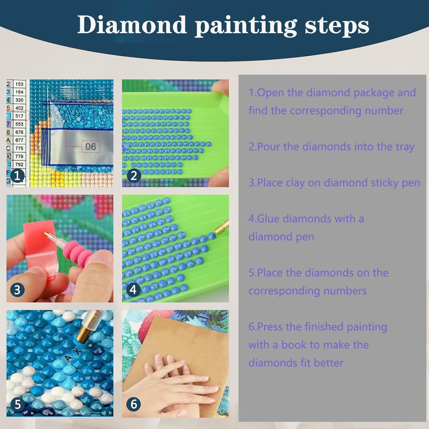 5D Diament Malarstwo Rzeźba, Krajobraz Diament Malarstwo Dla Dorosłych, DIY dla Początkujących i Dzieci Kryształ Rhinestone Ścieg krzyżykowy Haft Diament Pełny zestaw, Dekoracja ścienna do domu