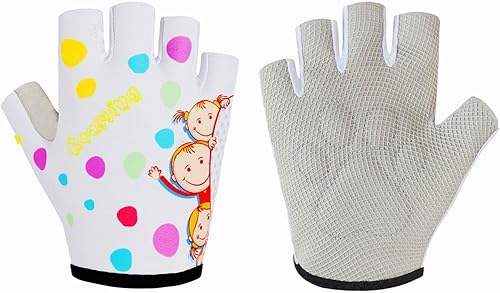 Guantes de escalada para niños de 1 a 10 años de edad para niños y niñas, barras de mono, guantes de control de buen agarre para scooter, tablas de