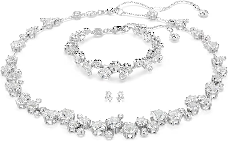 Constella Rhodium Plated Crystal Set