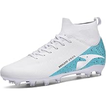 Boys Girls Soccer Shoes Outdoor Firm Ground Athletic Football Cleats for Little/Big Kid