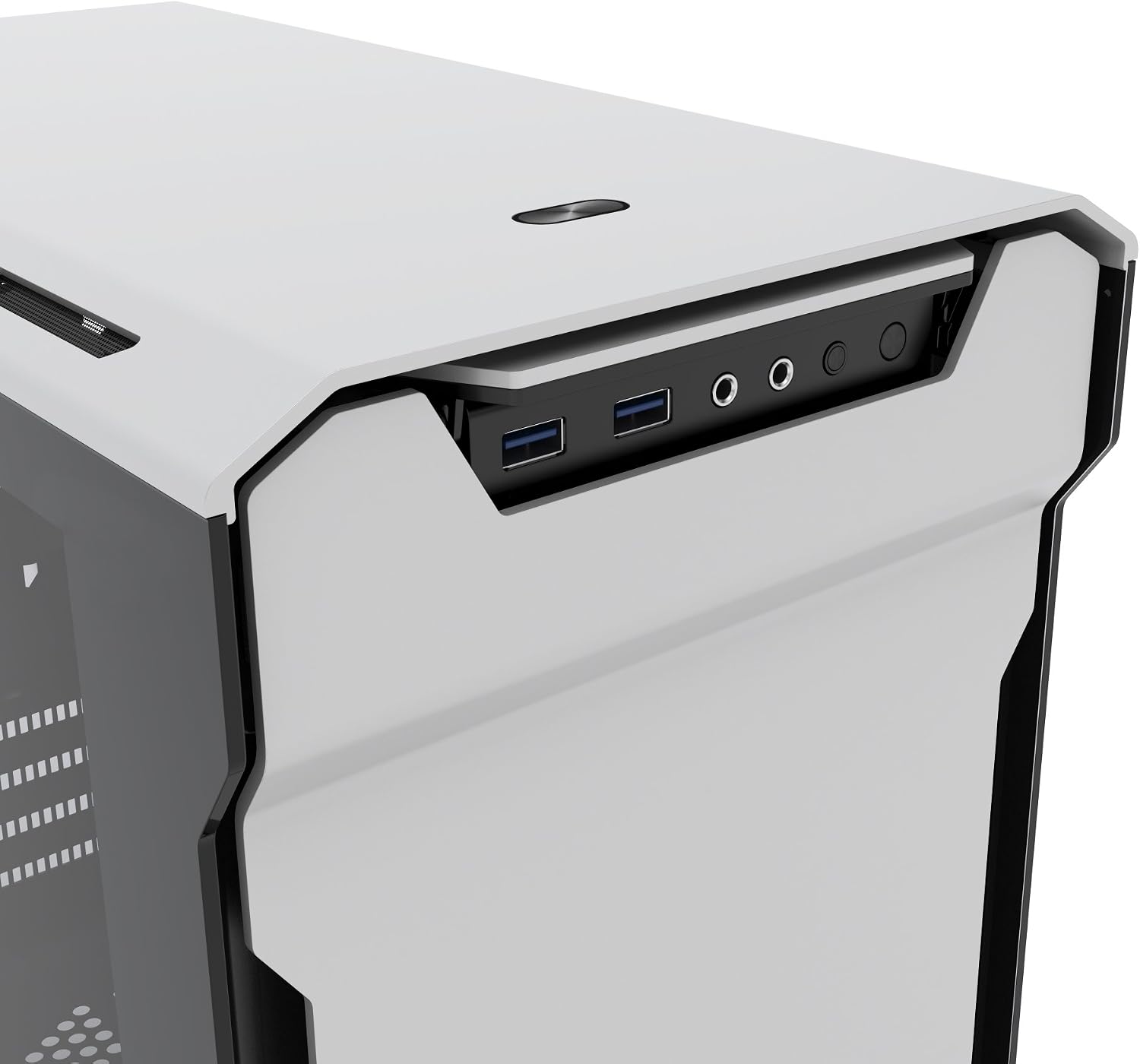 Free Shipping 🛒 Phanteks PH-ES314ETG_GS EVOLV mATX Tempered Glass Edition Aluminum Exterior RGB LED Illumination Micro Tower Case Silver Galaxy Silver Super Cheap 🛒 Phanteks PH-ES314ETG_GS EVOLV mATX Tempered Glass Edition Aluminum Exterior RGB LED Illumination Micro Tower Case Silver Galaxy Silver