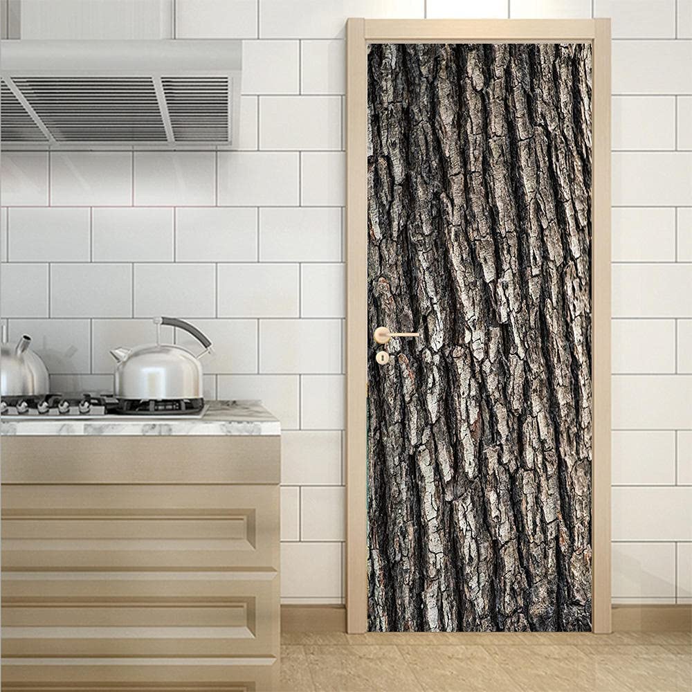 Adesivi 3D Per Porte - Carta Da Parati Decorativa Con Effetto Rilievo, Facile Da Applicare E Rimuovere - Foto 9