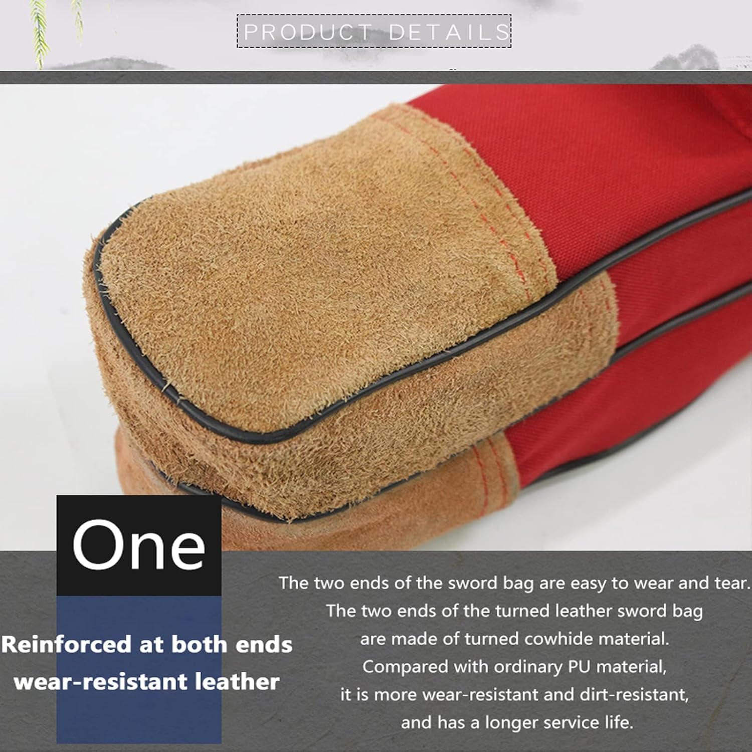 Waterproof Sword Carrying Case Chinese Kung Fu Taichi Martial Arts Carrying Shoulder Bag