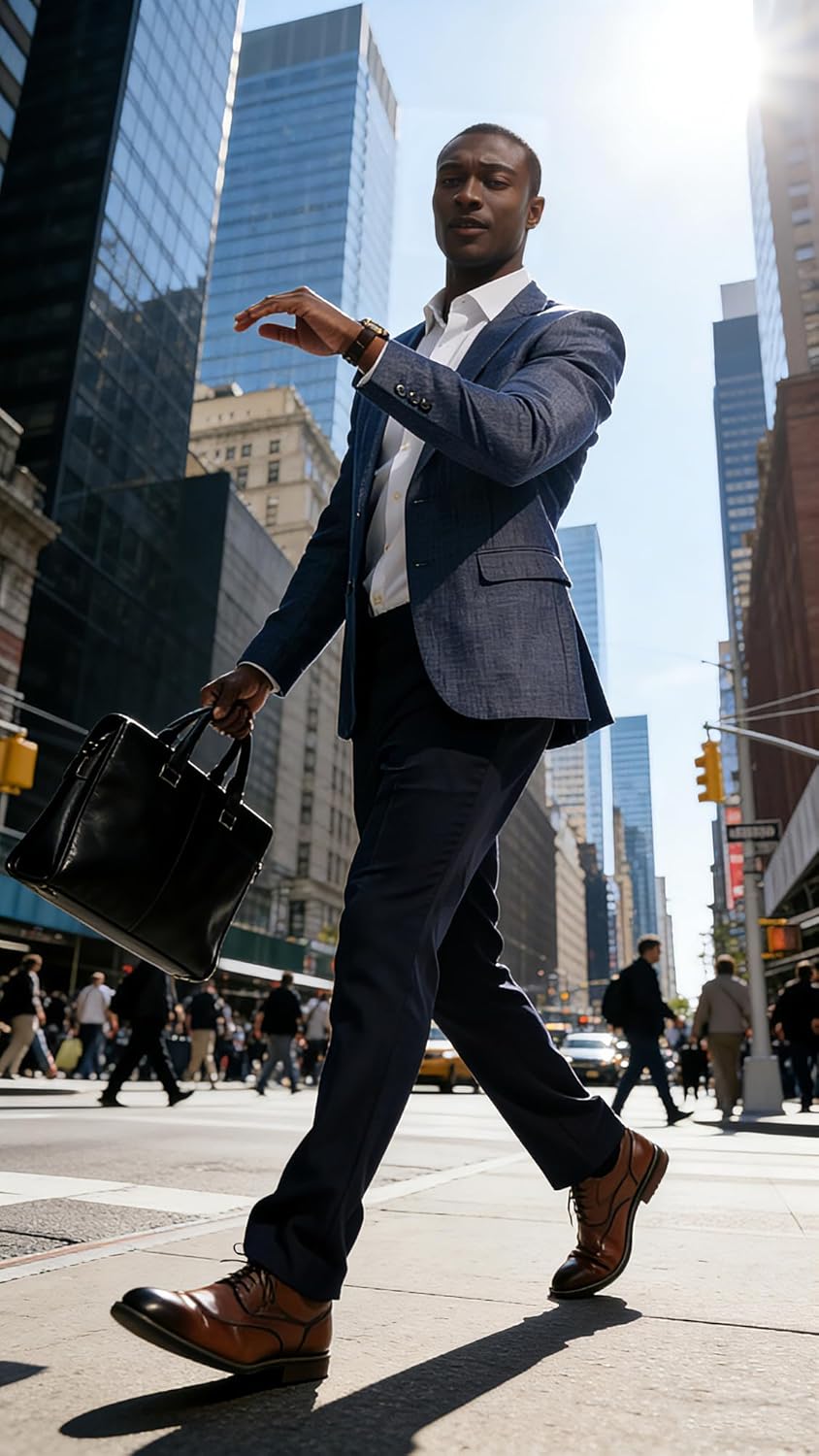 PJ PAUL JONES Men's Blazer Casual Sport Coat Two-Button Suit Jackets Lightweight Sport Coats Blazer - Image 5