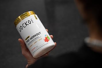 Jocko Fuel Preworkout Pro Series, Sour Gummy, Elite Performance Energy, Focus, Pump Formula, 300mg Natural Caffeine, L-Citrulline, Alpha GPC, L-Tyrosine, Peak ATP, High Intensity Training, 20 Servings