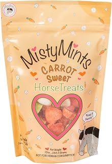 Misty Mints, Sugar Treats for Horses (Carrot)