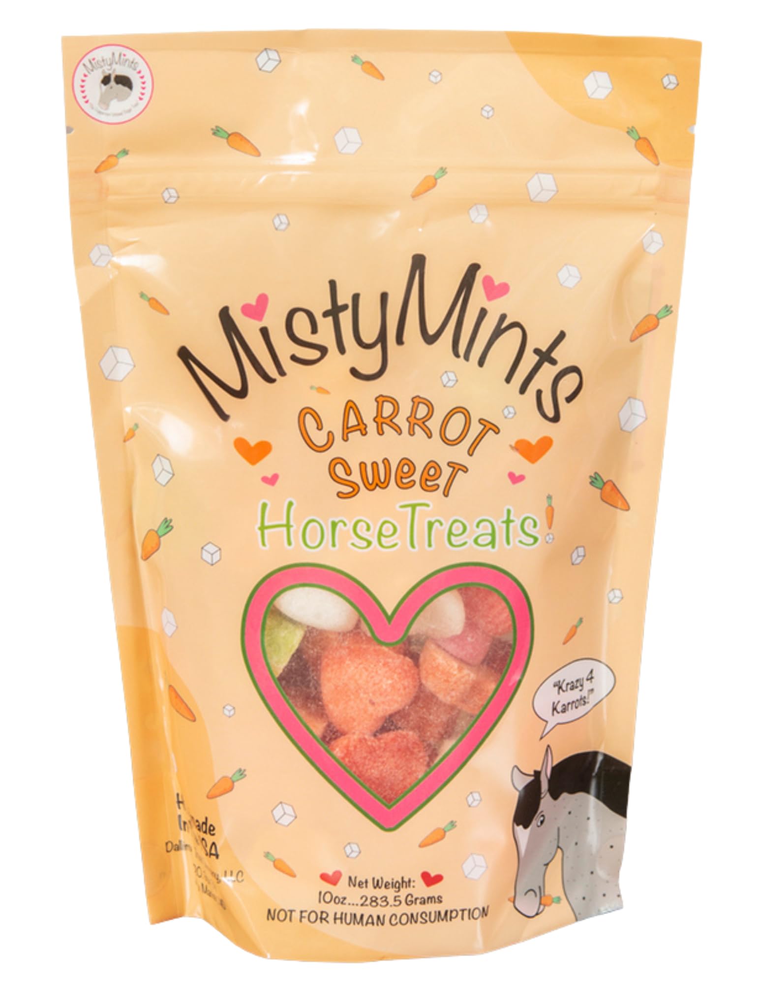 Tack Shack of Ocala Misty Mints, Sugar Treats for Horses (Carrot)