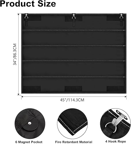 Miniatura 2 de Puerta de chimenea, puertas de chimenea con pantalla y decoración de vidrio, protector de malla de hierro y paneles magnéticos, se adapta a