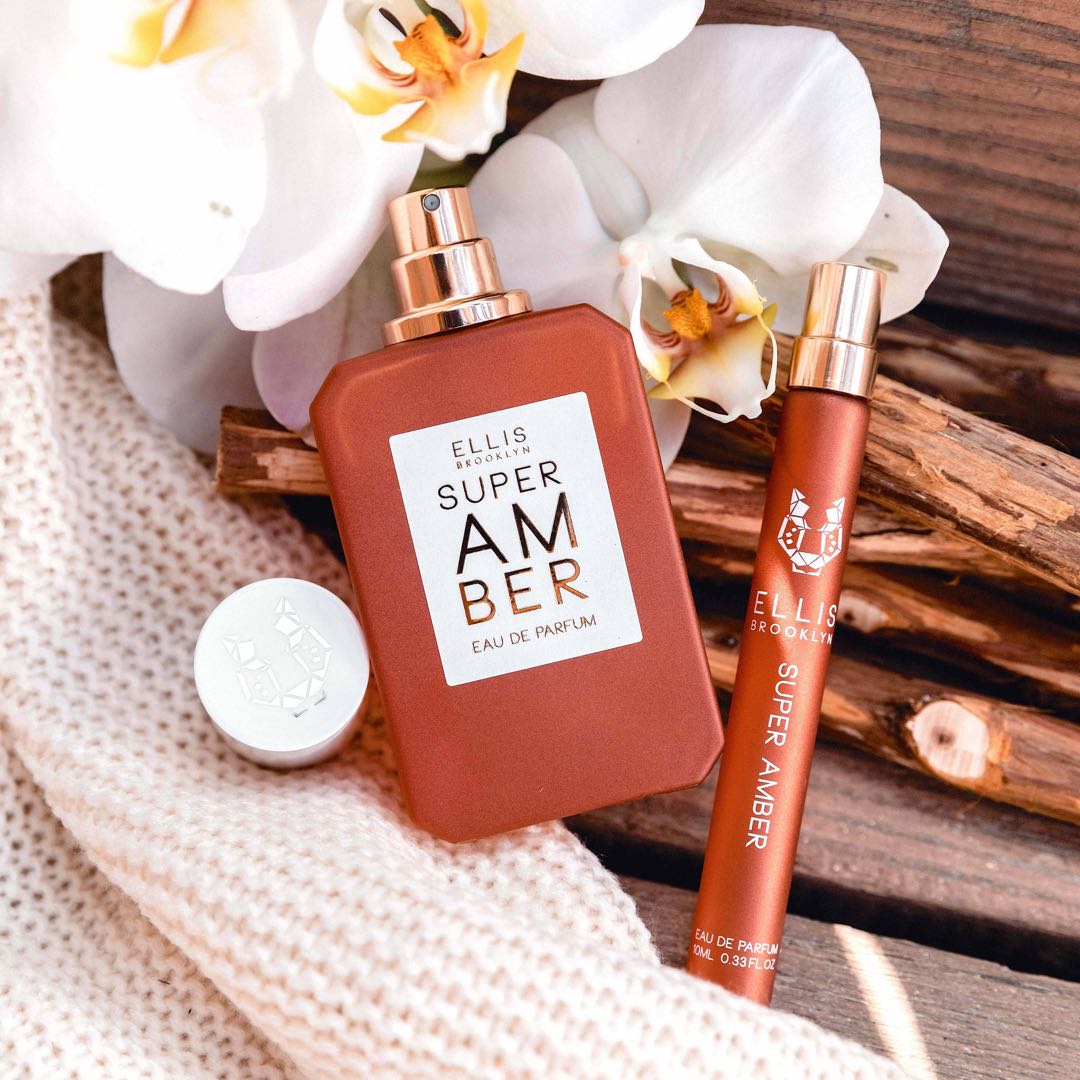 Amazon.com: Ellis Brooklyn SUPER AMBER 香水,旅行噴霧,女性溫暖琥珀