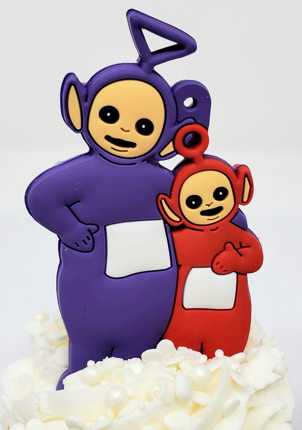 Teletubbies Decoration De Gateau D Anniversaire Avec Po Et Amis Amazon Fr Cuisine Et Maison