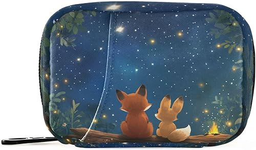 Vista 29 de Organizador diario de camuflaje para medicina vitamínica, organizador de píldoras de viaje, contenedor de medicina diaria, bolsa de pastillero