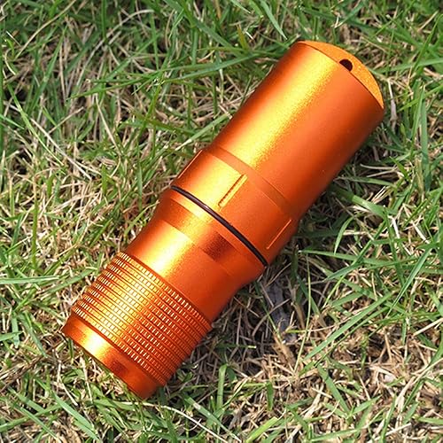 Miniatura 8 de EKLOEN Tubo de cápsula EDC impermeable portátil de supervivencia impermeable contenedor de píldoras al aire libre impermeable con sello de cápsula
