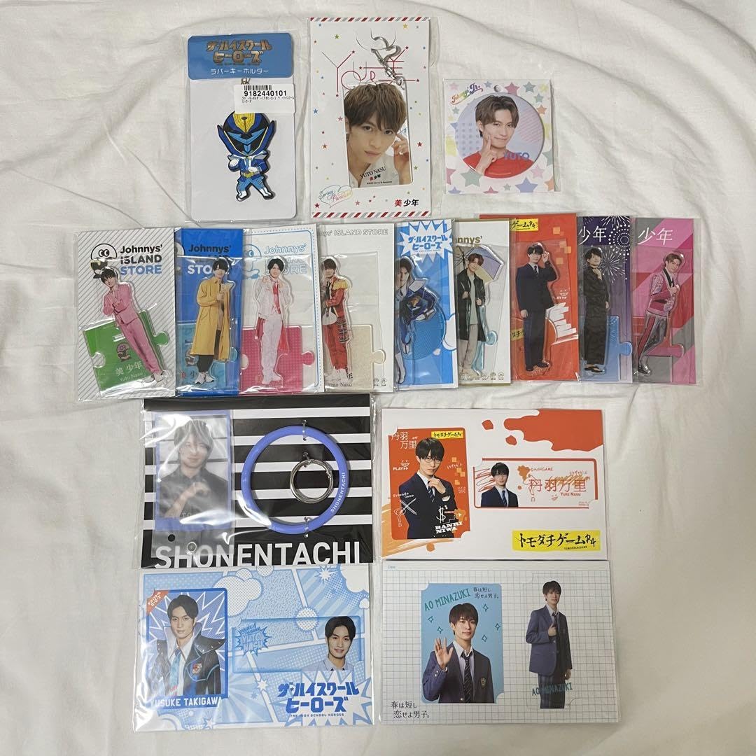 美少年 那須雄登 アクリルスタンド アクスタ アクキー ラバキー 缶バッジ