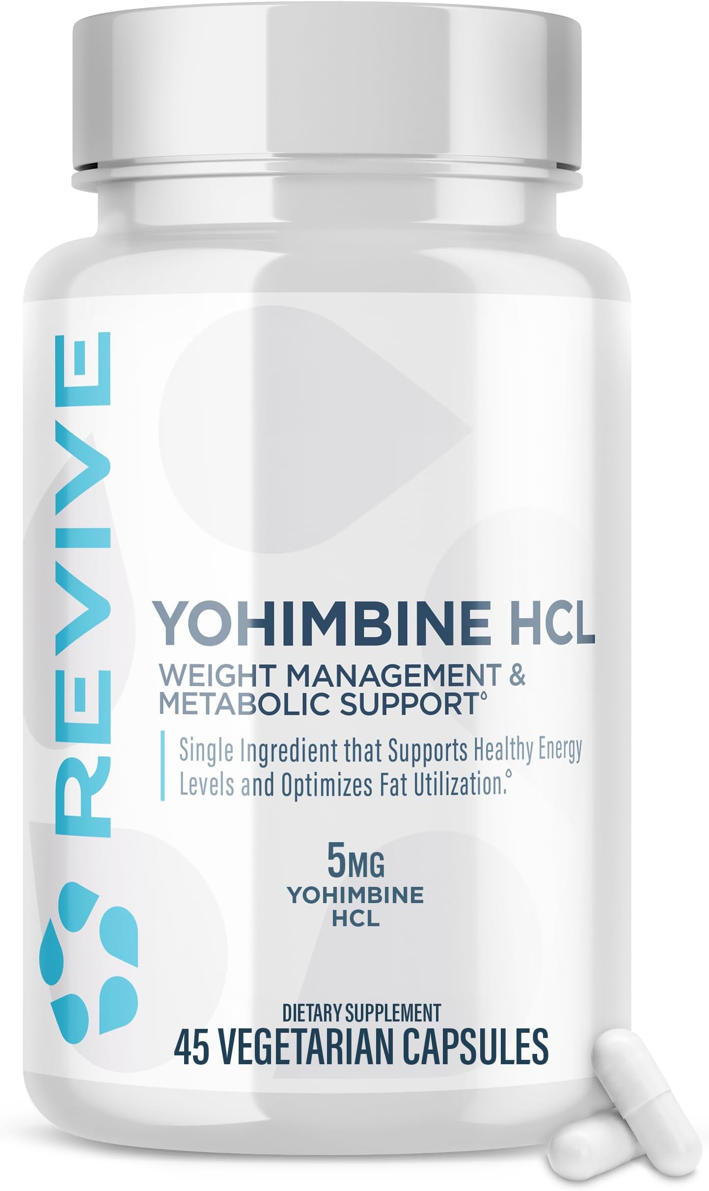 Revive MD | Yohimbine HCL | Promotes The Digestion of Proteins, Fats, Starches & Fibers for Men and Women | Supports Gastric Acid Balance | Targeted Enzyme Support | Increase Enzymes | 80 Capsules