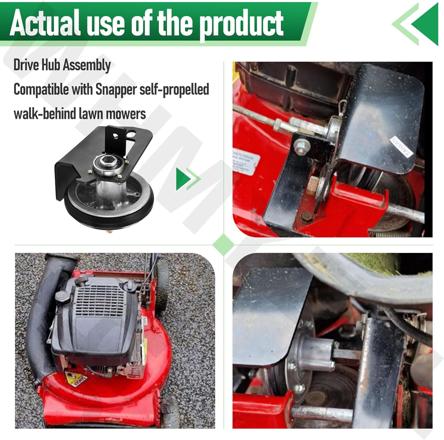 7600109YP 240-440 Drive Hub Assembly Compatible with S-Napper 7061276, 7073390, 7600109, 5-3225, 5-7444, 5-3217, 6-1276 Self-Propelled Walk Behinds Lawn Mowers