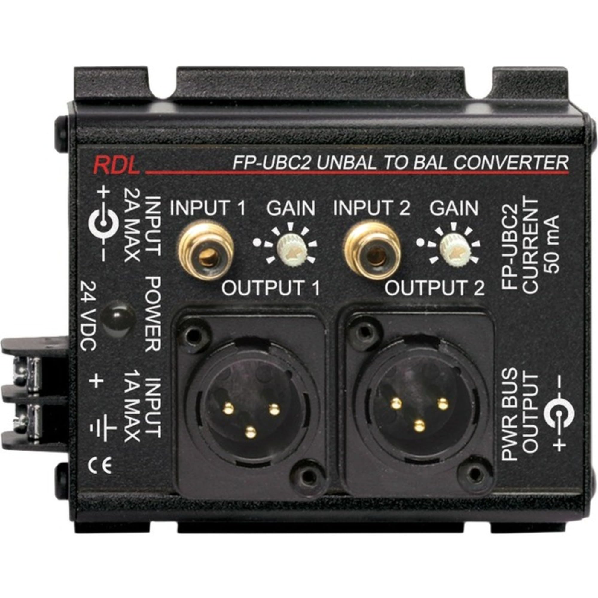 Radio Design Labs RDL FP-UBC2 Unbalanced to Balanced Converter - 2 Channel