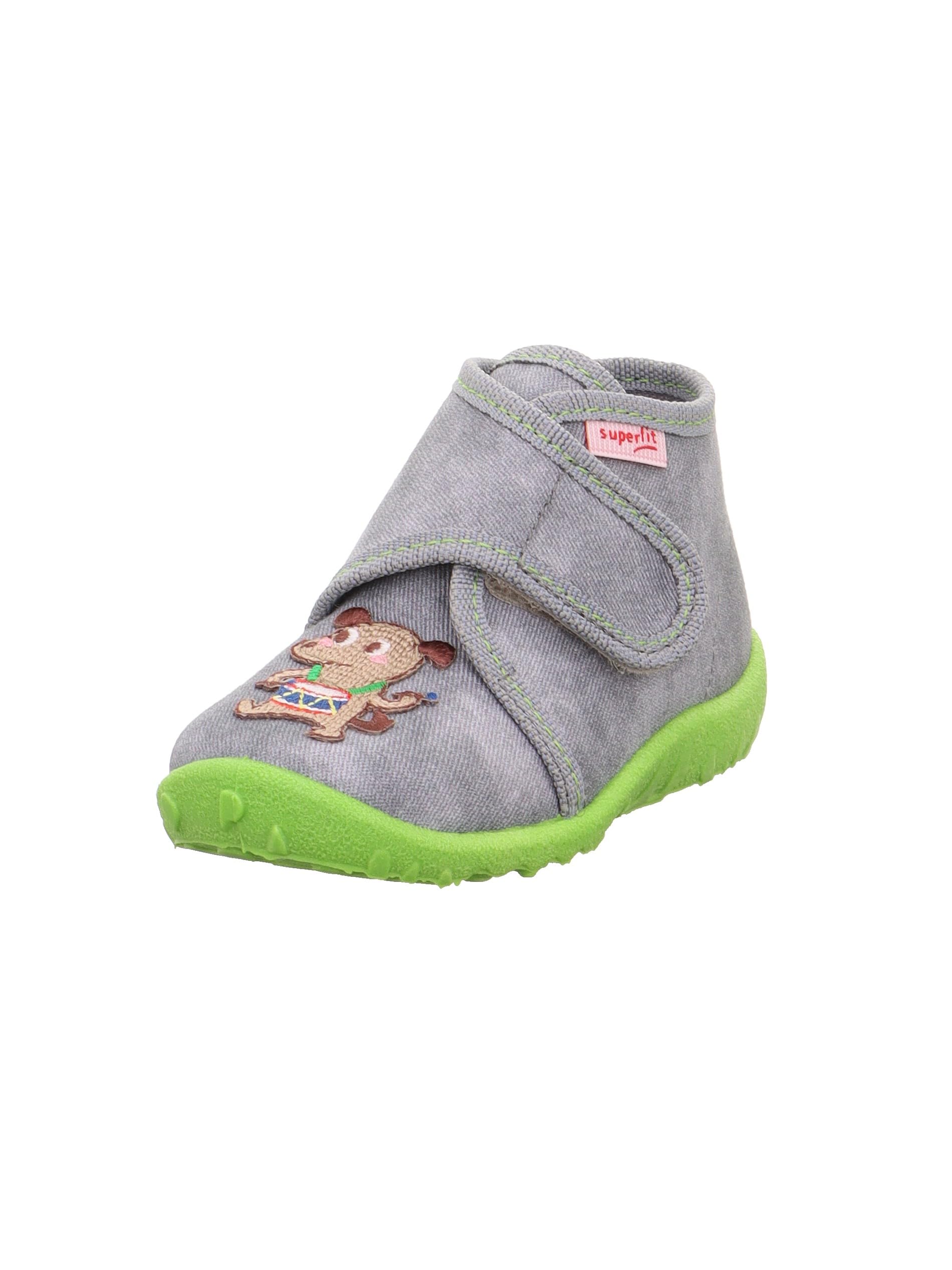 Superfit Boy's Spotty Mule, Gray, 2 UK Child