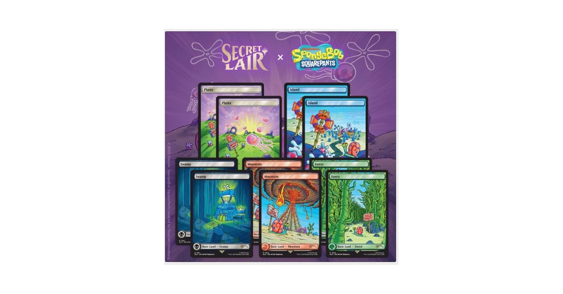 Amazon.com: Magic the Gathering Secret Lair x Spongebob