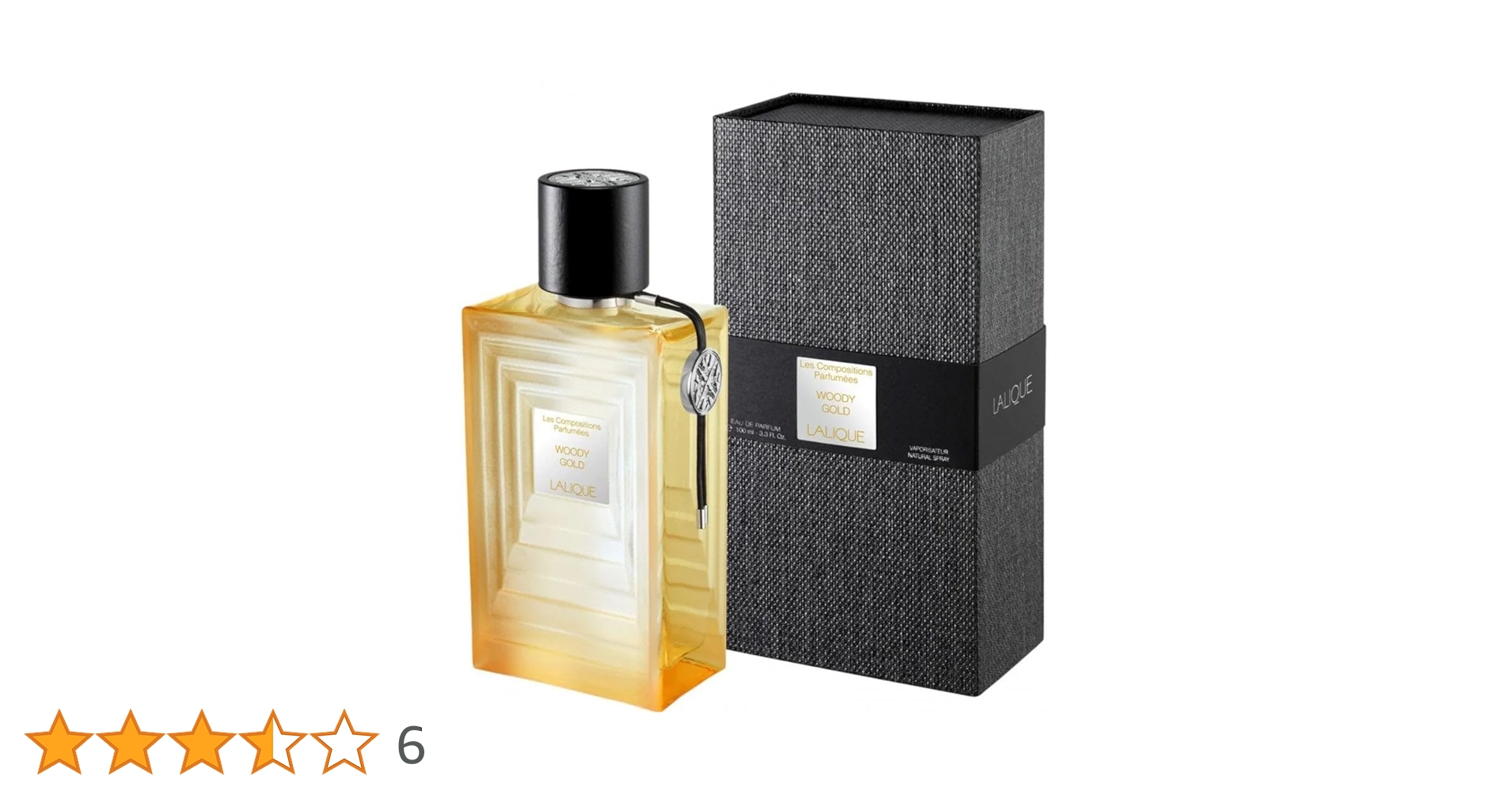 Lalique Les Compositions Woody Gold Eau De Parfum, 100 ml