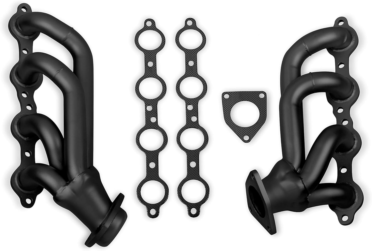 Flowtech 91843FLT Shorty Headers - Black Painted