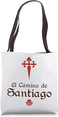 El Camino De Santiago ~ Saint James Cross ~ Scallop Shell Tote Bag