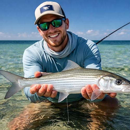 Miniatura 7 de SF Líder Cónico Pre-Atado con Lazo para Pesca con Mosca de Nailon Transparente para Trucha de Agua Dulce y Salada Bonefish Permit Lubina Salmón