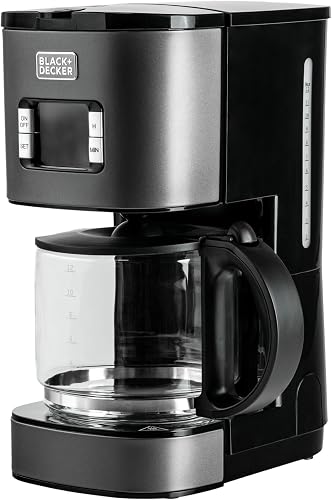 BLACK+DECKER Premium 12 Cup Stainless Steel Coffee Maker