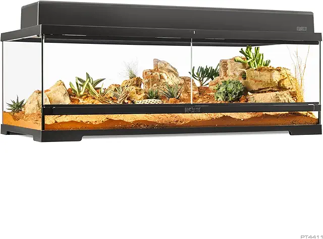Terrario Exo Terra Pro 90x45x30 cm - Hábitat Ideal para Reptiles y Anfibios