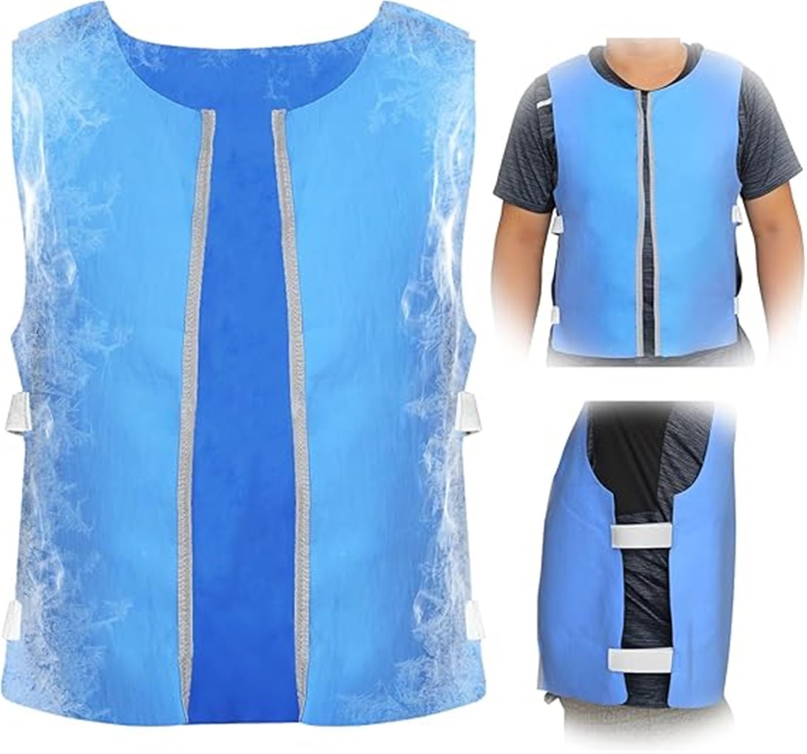 Cooling Ice Vest for Men Women: Cool Water Activated Evaporative Cold Vest - Cooled Vest