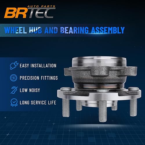 Miniatura 3 de BRTEC 513257 Buje de rueda delantera y conjunto de rodamientos para Toyota Prius2006-2014 RAV4, para Lexus 2010-12 HS250h, para Scion 2011-16