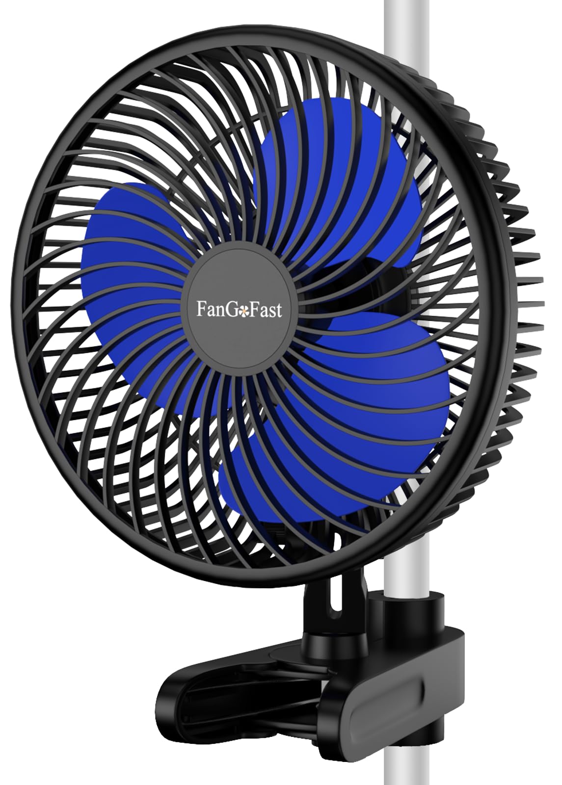 Ventilateur Clip Tente Ventilateur De Culture Brogachy 10W Clip - 10 Vitesses Moteur EC - Oscillant 360° Pour Tente Ventilateur Oscillant Croissance