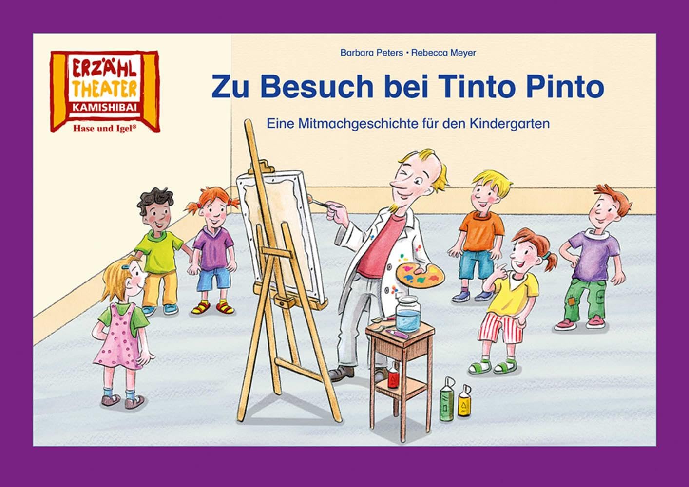 Zu Besuch bei Tinto Pinto / Kamishibai Bildkarten: Eine Mitmachgeschichte für den Kindergarten