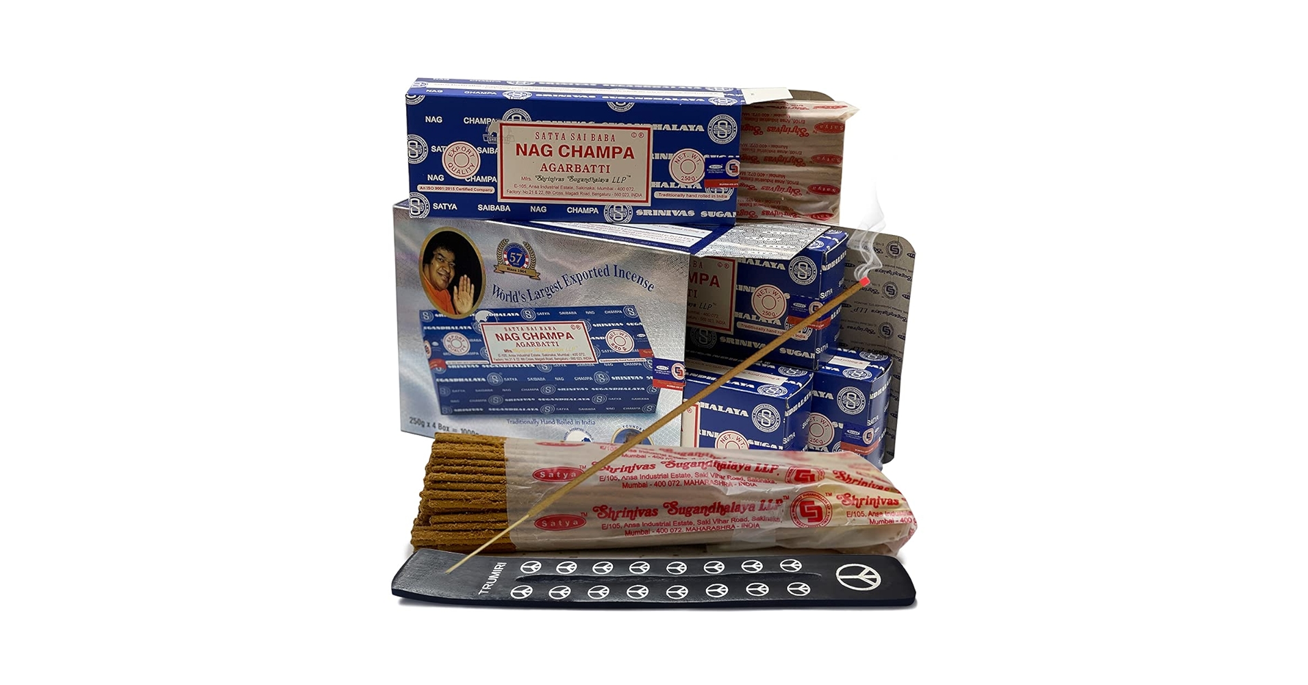1箱500円 Supreme Incense Nag Champa 2033 Amazon.com: Nag Champa Satya Sai Baba Temple Incense Cones