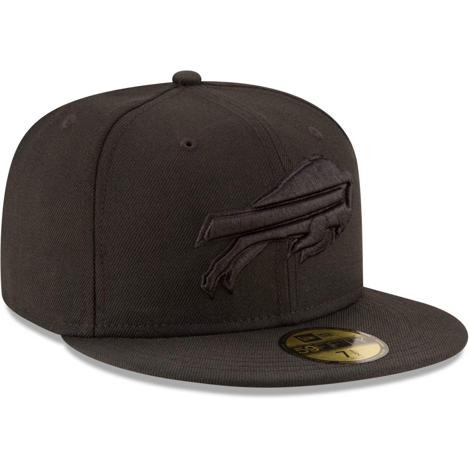 New Era 59FIFTY フィットキャップ 7 1/2 USA Amazon | New Era NFL メンズ ブラックオンブラック 59 Fifty