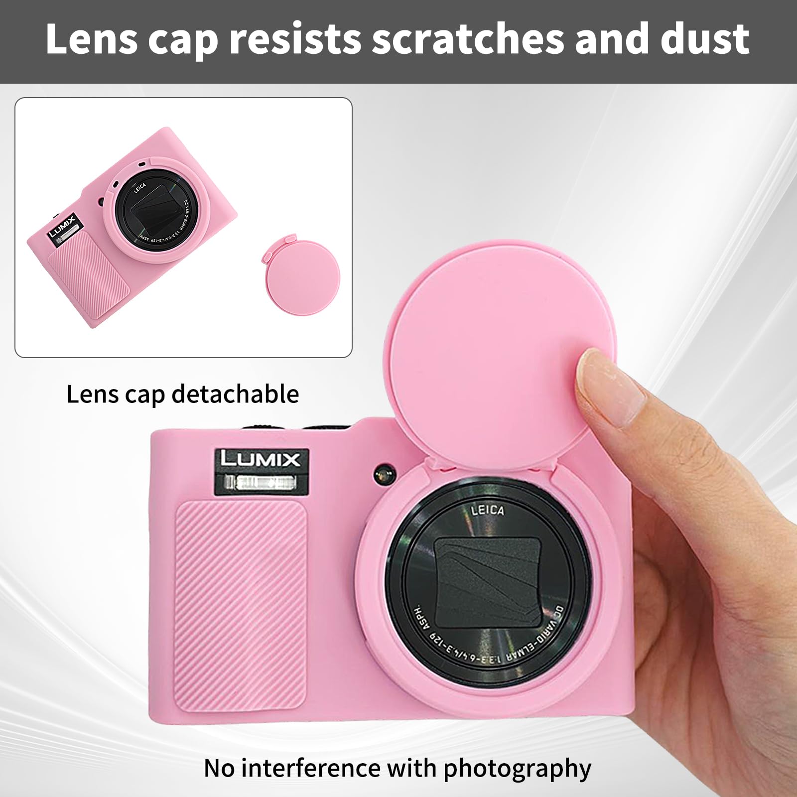 Amazon.co.jp: Rieibi Panasonic Lumix ZS99/TZ99カメラ用シリコン