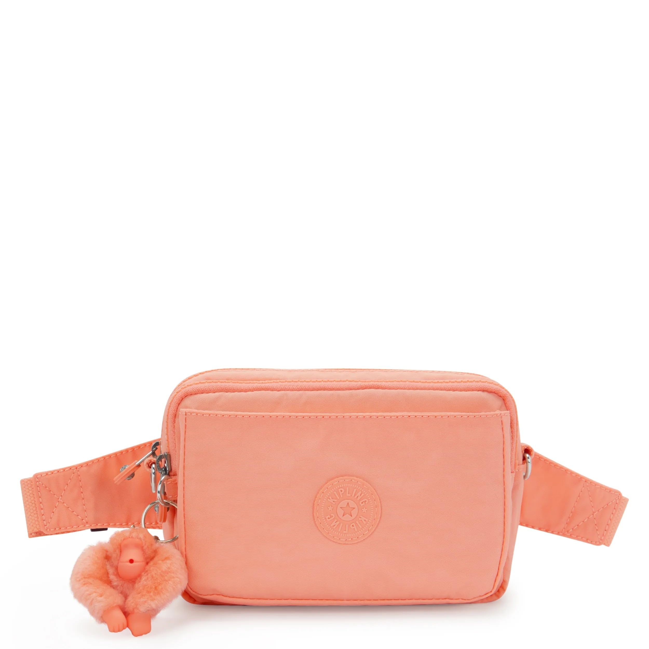 Women’s Abanu Medium Crossbody Bag, Lightweight, Adjustable Nylon Waist Pack with Multi-Compartment Zip Pockets