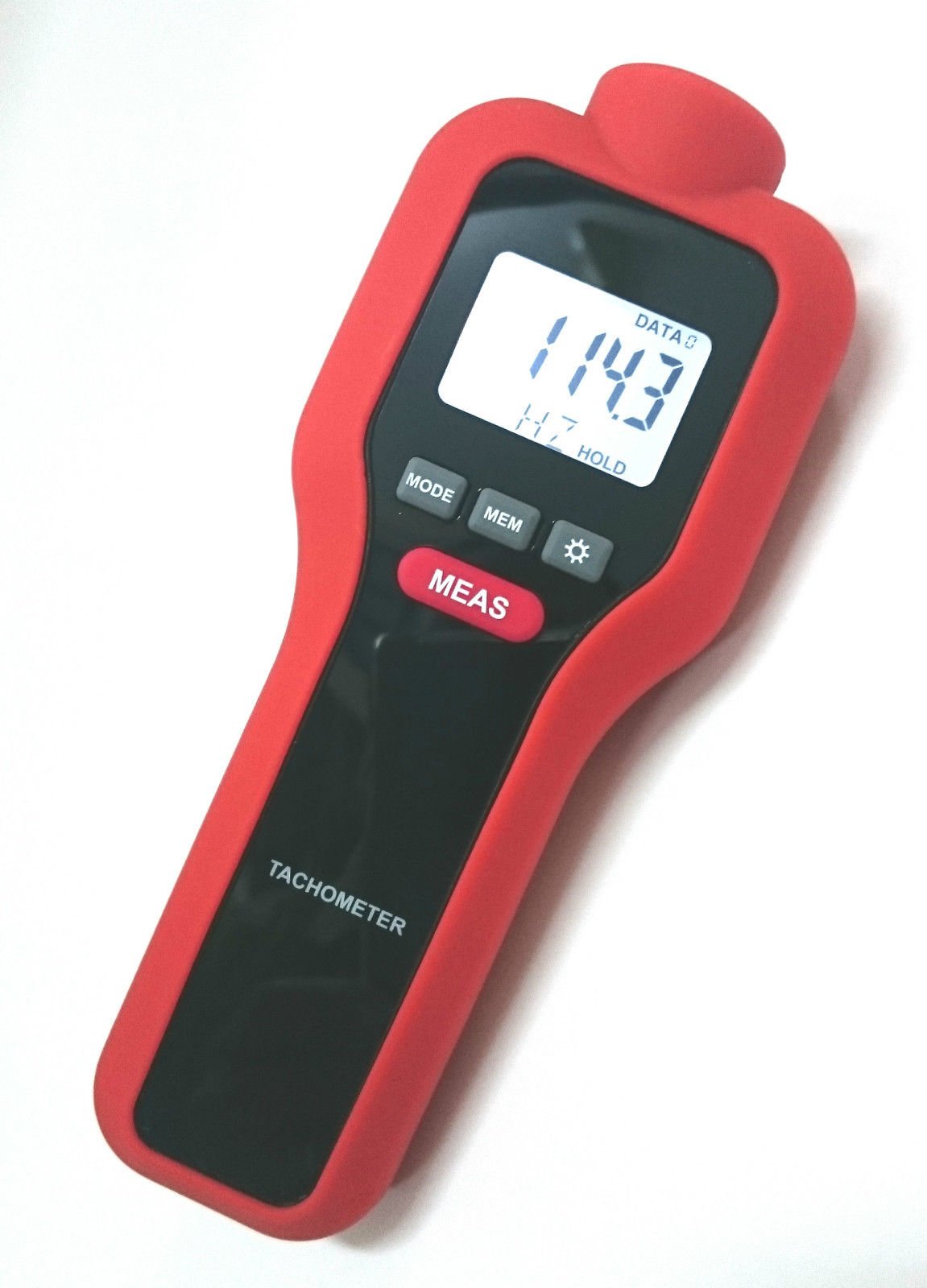 PerfectPrime TA0522 Contact/No Contacto Digital LCD Laser Foto Tacometro RPM Motor Velocidad Medidor 2 en 1