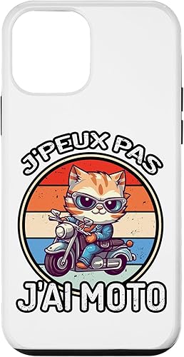 Miniatura 1 de iPhone 12 mini Je Peux Pas J'ai Moto pour les garçons, filles Case