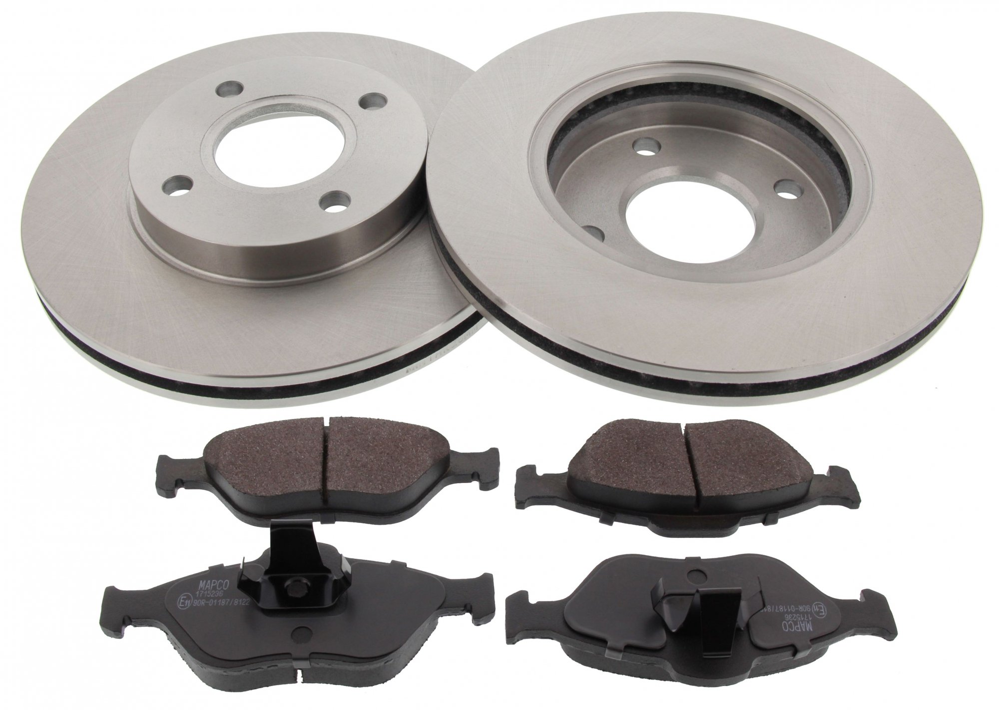MAPCO Kit freno, Freno a disco 47654 Compatibile con: FORD FIESTA IV, FIESTA Kasten/Großraumlimousine, FIESTA Kasten/Schrägheck, FIESTA V, FUSION, KA, PUMA, STREET KA, MAZDA 121 III, 2