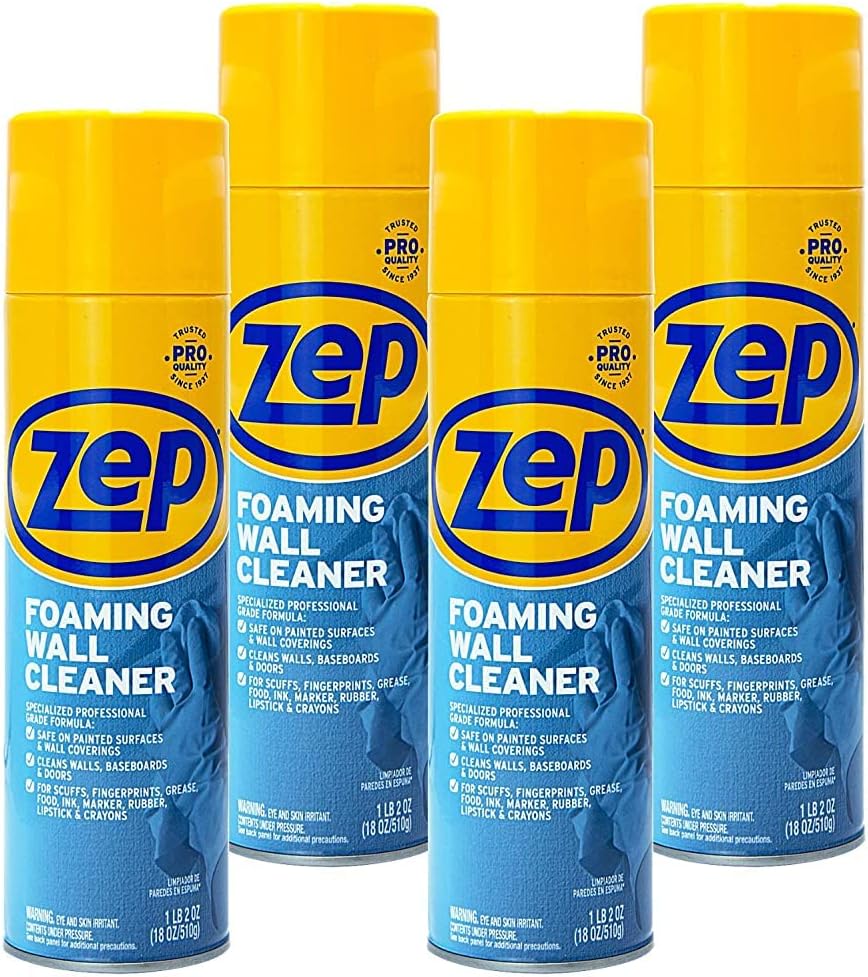 ZEP 18 oz. Foaming Wall Cleaner (Case of 4) Health